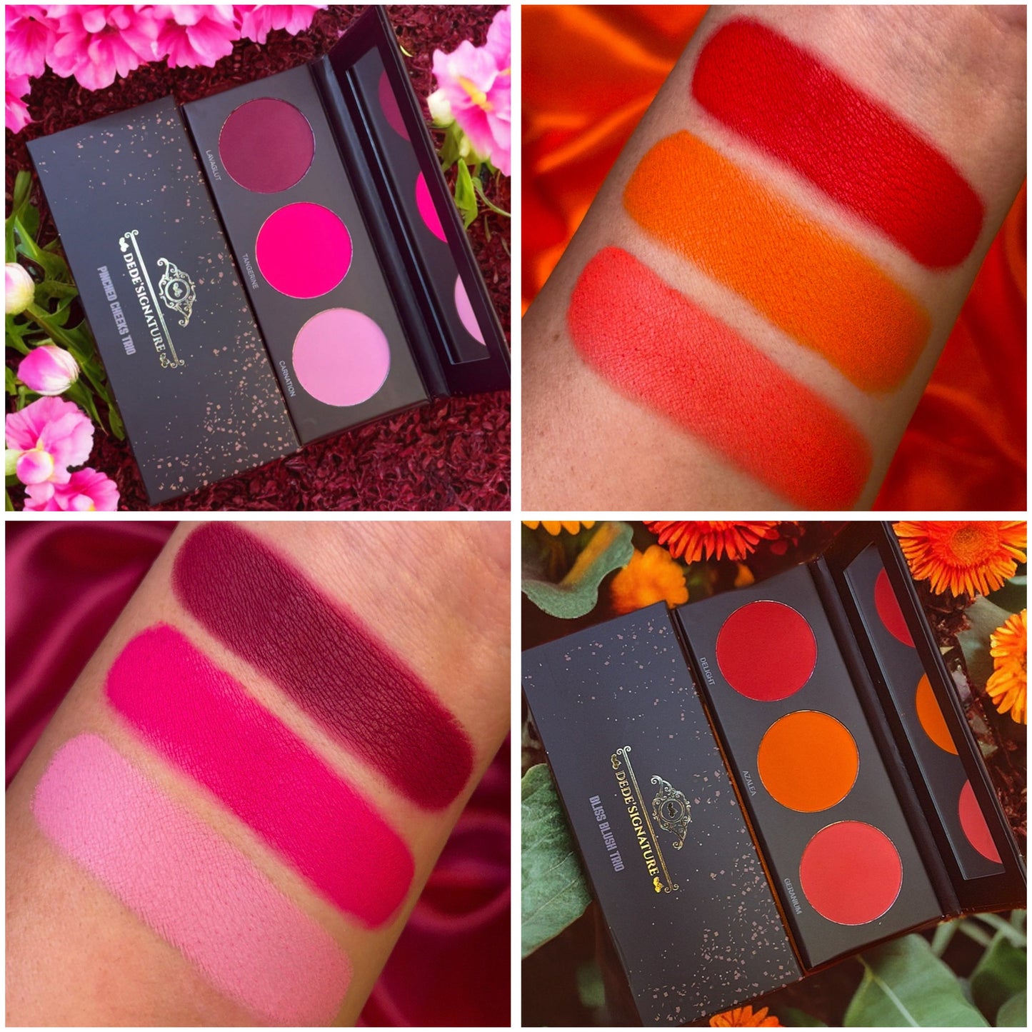 ‘BLUSH & GLOW’ - 2 BLUSH PALETTES + BRONZE HIGHLIGHTER